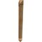Ekena Millwork Traditional Arts & Crafts Rough Sawn Bracket, Western Red Cedar, 4"W x 38"D x 44"H BKT04X38X44TRA03RWR - alternate 4